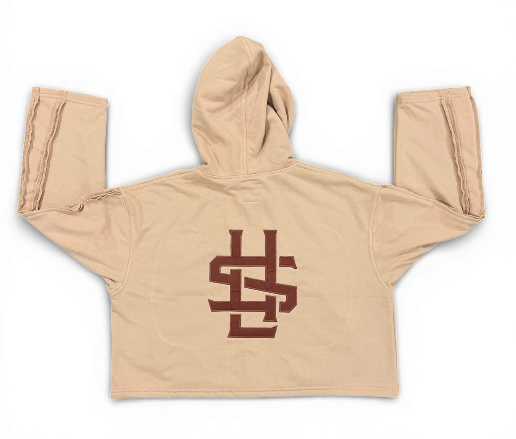 MOCHA 'GARMENT' HOODIE